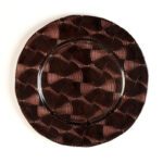 Wholesale Glass Charger Plate PZ-033